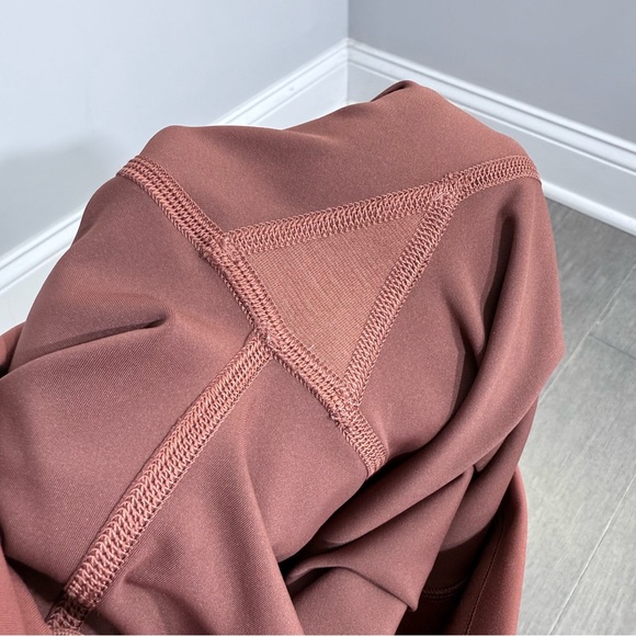 Lululemon Wunder Train High Rise Crop 21" Ancient Copper 4 Yoga Pants Leggings - Picture 13 of 15